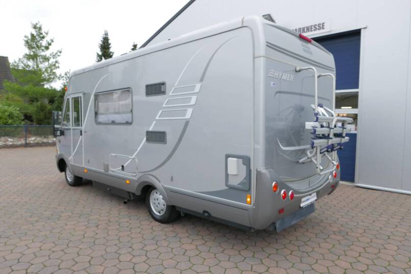 Hymer B 544 Élégance zilver 2 X AIRCO, automatische schotel 5