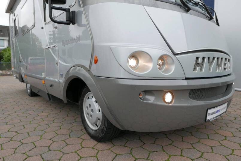 Hymer B 544 Élégance zilver 2 X AIRCO, automatische schotel 6