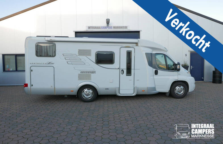 Hymer T 674 CL Exclusive Line MAXI chassis, enkele bedden