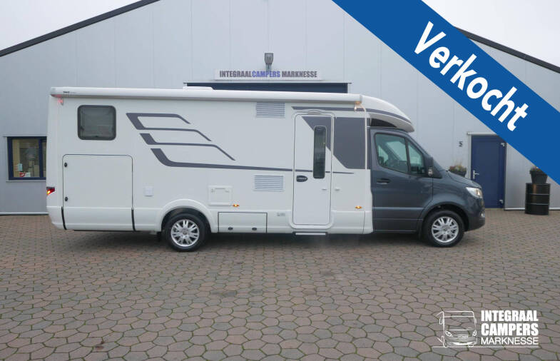 Hymer B ML-T 780 MasterLine Mercedes-Benz, enkele bedden.