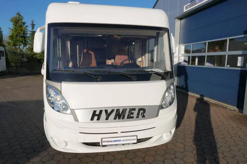 Hymer B 598 Queensbed, ruime indeling, 1