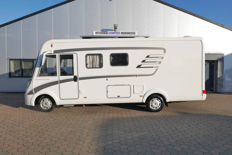 Hymer B 598 Queensbed, ruime indeling, 2