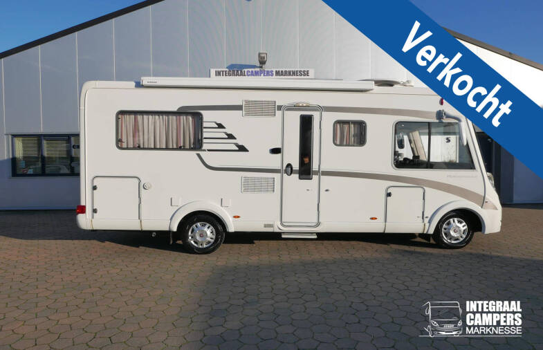 Hymer B 598 Queensbed, ruime indeling,