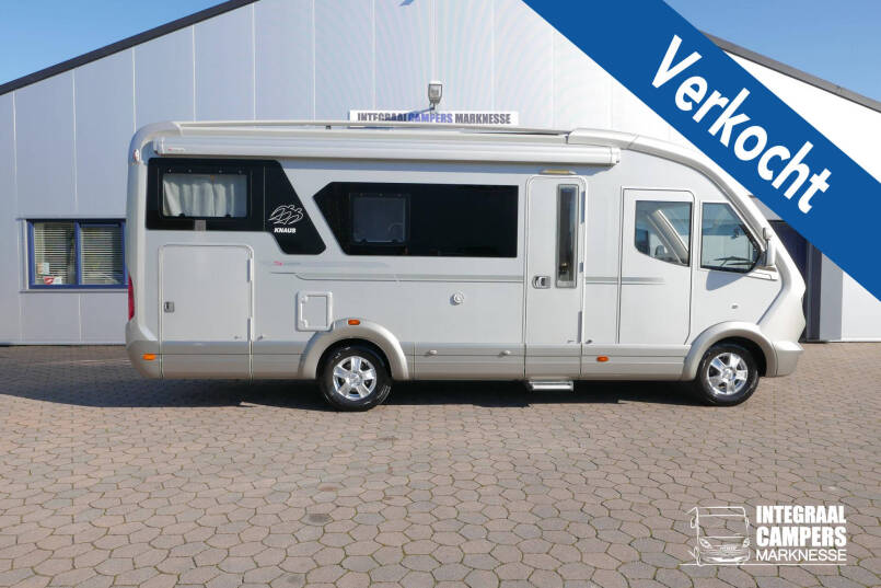 Knaus SunLiner 700 LG élégance zilver, grote garage, vol optie 0