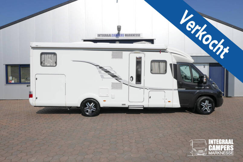 Hymer T 704 SL 180 PK AUTOMAAT, vlakke vloer, 2 x airco 0