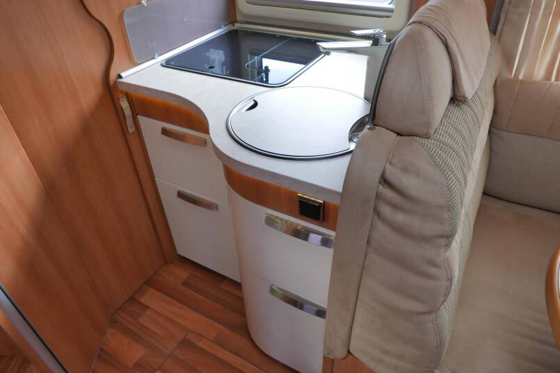 Hymer B 594 180 PK AUTOMAAT, AL-KO Maxi chassis, grote garage, 4 persoons 28