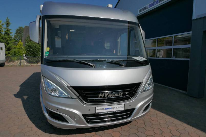 Hymer B-SL 674 SupremeLine Crystal-zilver 180 PK AUTOMAAT, LEVELSYSTEEM, AL-DE 1