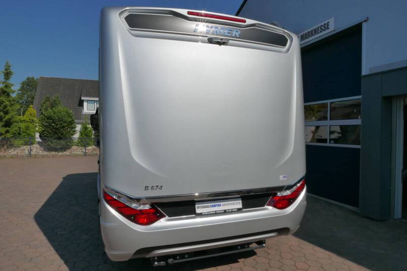 Hymer B-SL 674 SupremeLine Crystal-zilver 180 PK AUTOMAAT, LEVELSYSTEEM, AL-DE 3