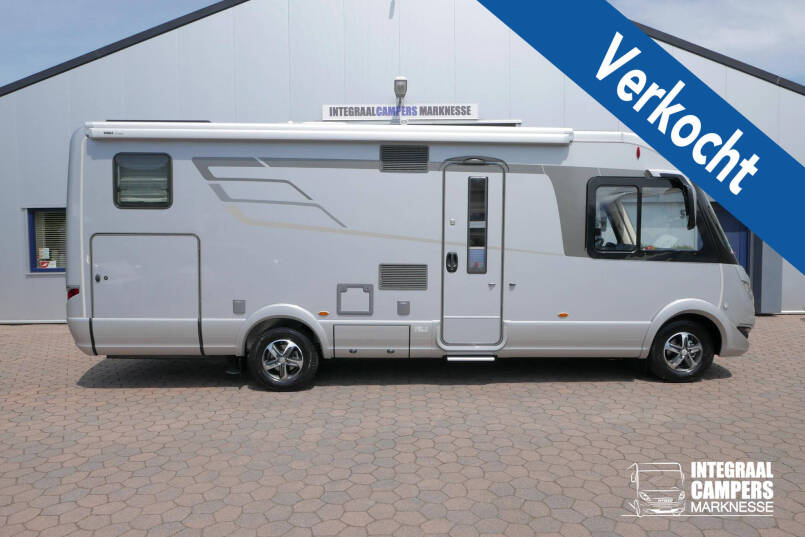 Hymer B-SL 704 SupremeLine Crystal-zilver BOVENSKASTJES, 180 PK 9G AUTOMAAT, LEVELSYSTEEM 0