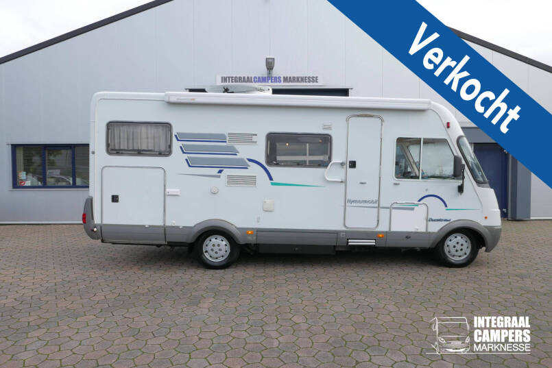 Hymer B 644 G bovenkastjes AL-KO chassis | 2 x airco | Dubbele bodem 0