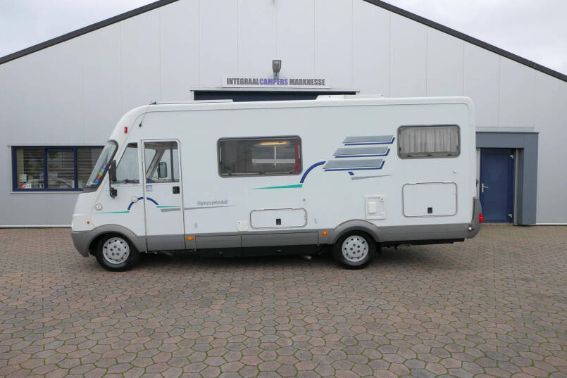 Hymer B 644 G bovenkastjes AL-KO chassis | 2 x airco | Dubbele bodem 2