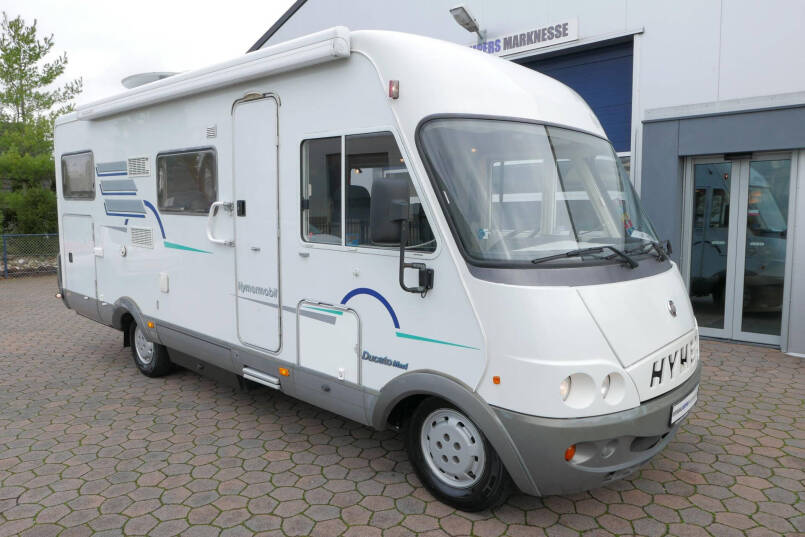 Hymer B 644 G bovenkastjes AL-KO chassis | 2 x airco | Dubbele bodem 4