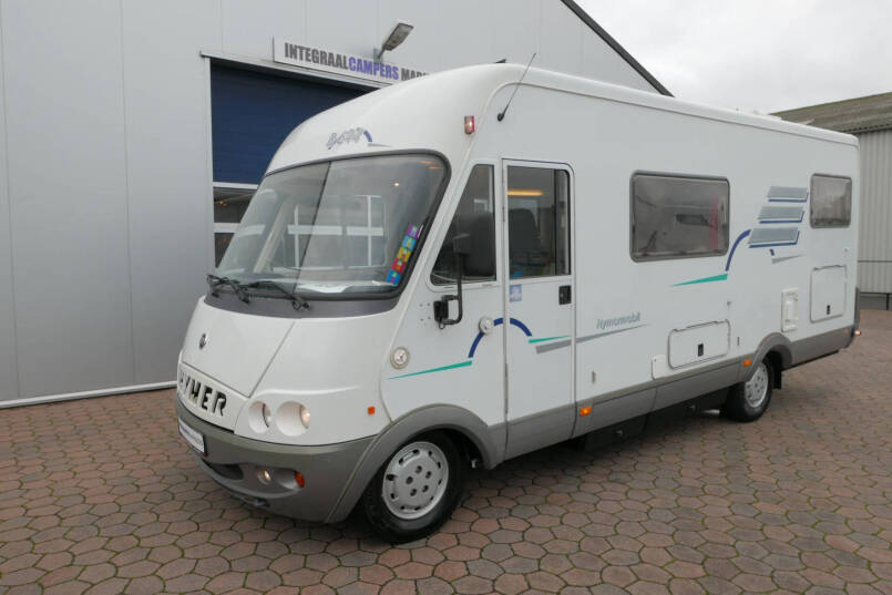 Hymer B 644 G bovenkastjes AL-KO chassis | 2 x airco | Dubbele bodem 6