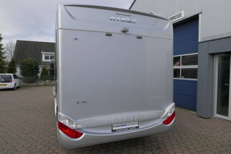 Hymer B 708 PL PremiumLine 180 pk Automaat | Levelsysteem | Queensbed | Omvormer 3