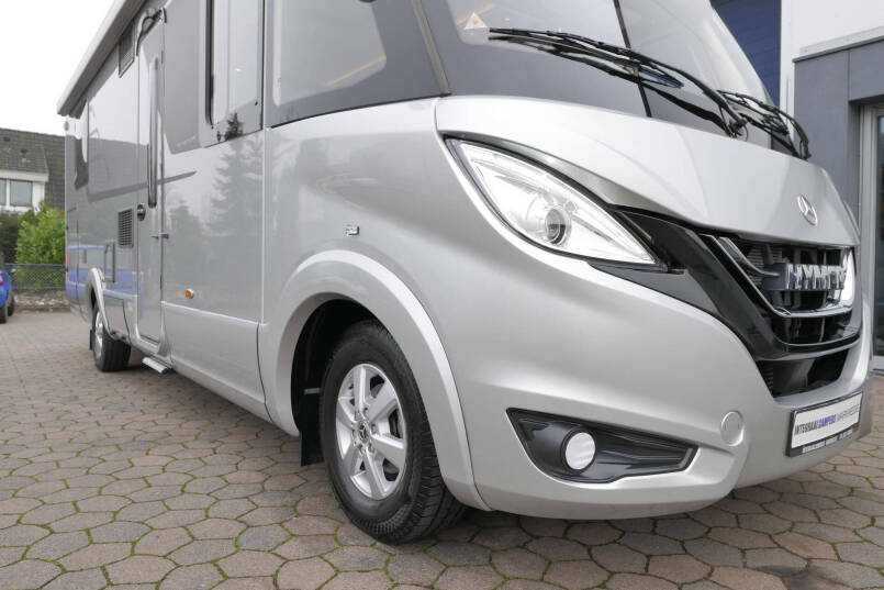 Hymer BML-I 790 MasterLine | Queensbed | Bovenkastjes | Mercedes | Levelsysteem | 9