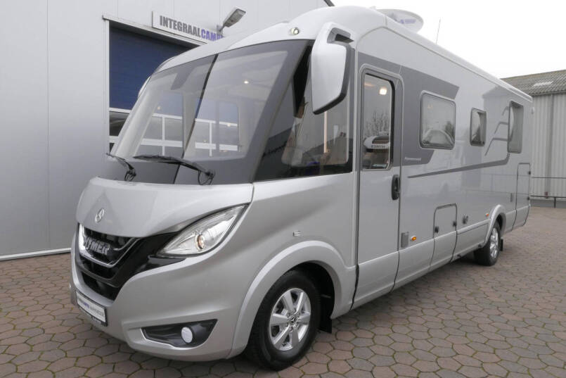 Hymer BML-I 790 MasterLine | Queensbed | Bovenkastjes | Mercedes | Levelsysteem | 7