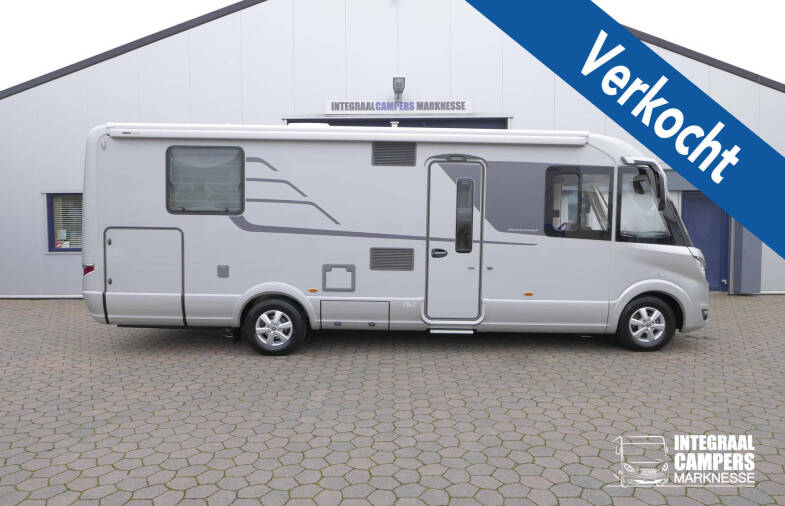 Hymer BML-I 790 MasterLine | Queensbed | Bovenkastjes | Mercedes | Levelsysteem |