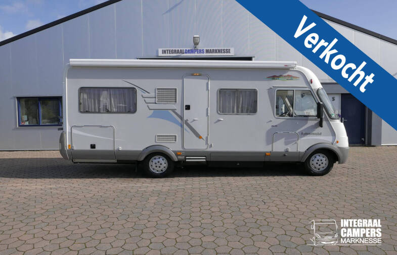 Hymer B 654 | Automaat | Frans bed | Hefbed | Airco | Ruime zit |