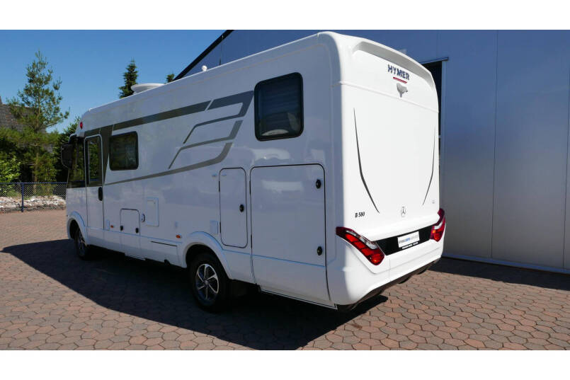 Hymer BMC-I 580 | Mercedes-Benz | 9G automaat | Enkele bedden | Levelsysteem | 5