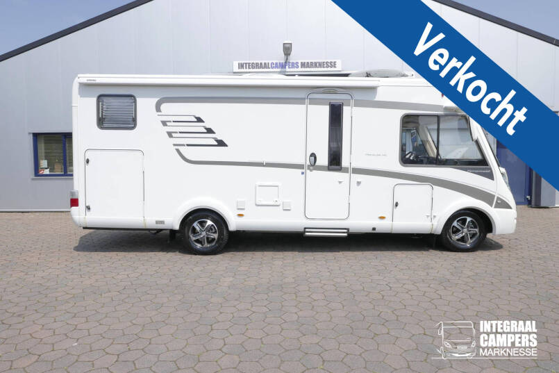 Hymer B 588 PL PremiumLine 180 pk Automaat | Levelsysteem | Enkele bedden | Hefbed | 0