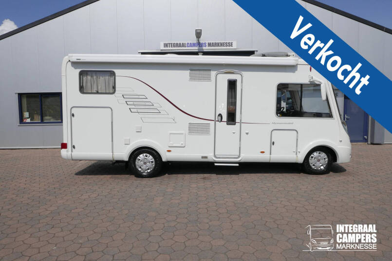 Hymer B 594 | 3.0L 177pk | Dwarsbed | Hefbed | Grote garage | 0