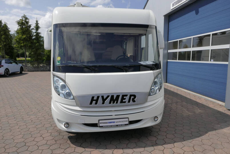 Hymer B 594 | 3.0L 177pk | Dwarsbed | Hefbed | Grote garage | 1