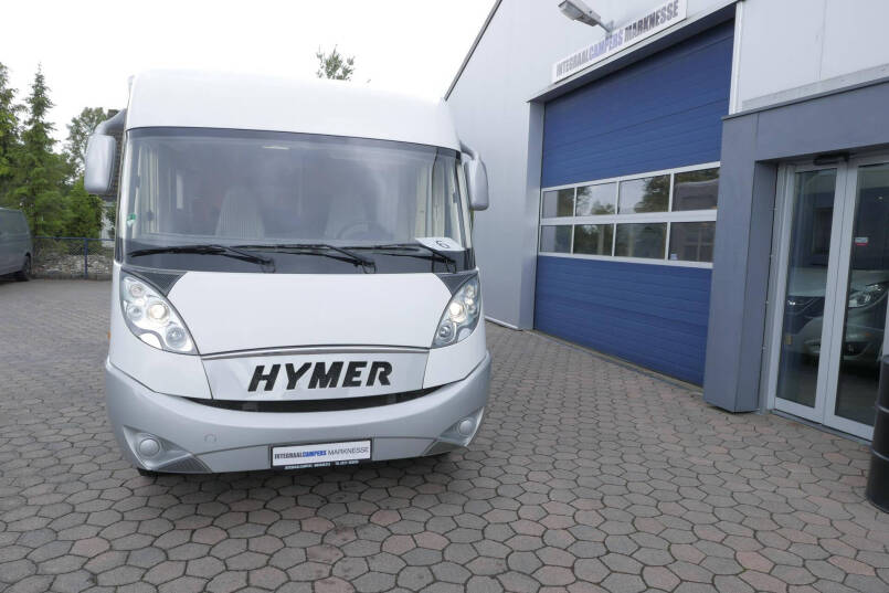 Hymer B 674 SL | AL-KO Maxi | Levelsysteem | Enkele bedden | Hefbed | Vlakke vloer | 1