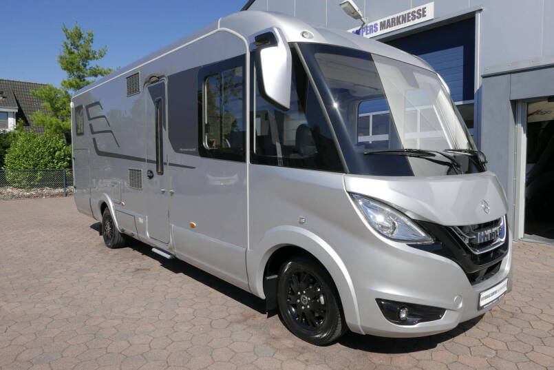 Hymer BML I 780 MasterLine 9G Automaat, Crystal Silver, Levelsysteem 4