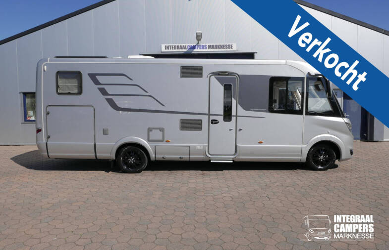 Hymer BML I 780 MasterLine 9G Automaat, Crystal Silver, Levelsysteem