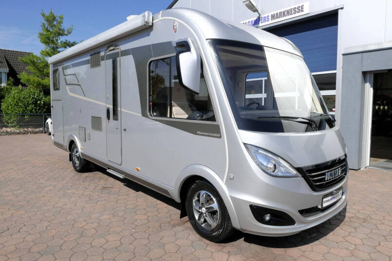 Hymer B 678 DL Dynamic Line | 180 pk | Automaat | Levelsysteem | 2x TV | Zilver metallic | 4