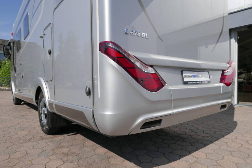 Hymer B 678 DL Dynamic Line | 180 pk | Automaat | Levelsysteem | 2x TV | Zilver metallic | 8