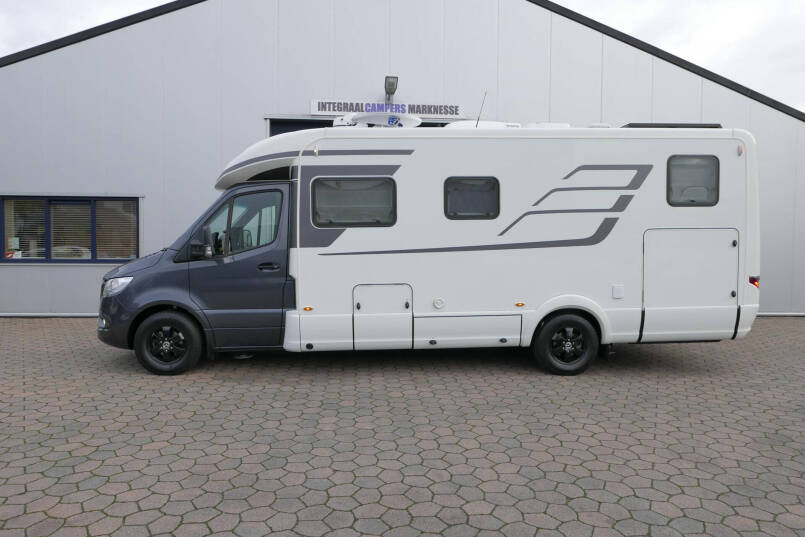 Hymer B ML-T 780 MasterLine | Levelsysteem | Airco | Lithium | Omvormer | Enkele bedden | 2