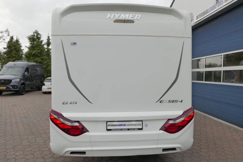 Hymer Exsis-I 474 | Bovenkastjes | Lithium | 6.64 m | Enkele bedden | 3