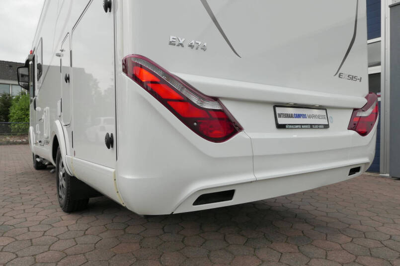 Hymer Exsis-I 474 | Bovenkastjes | Lithium | 6.64 m | Enkele bedden | 8