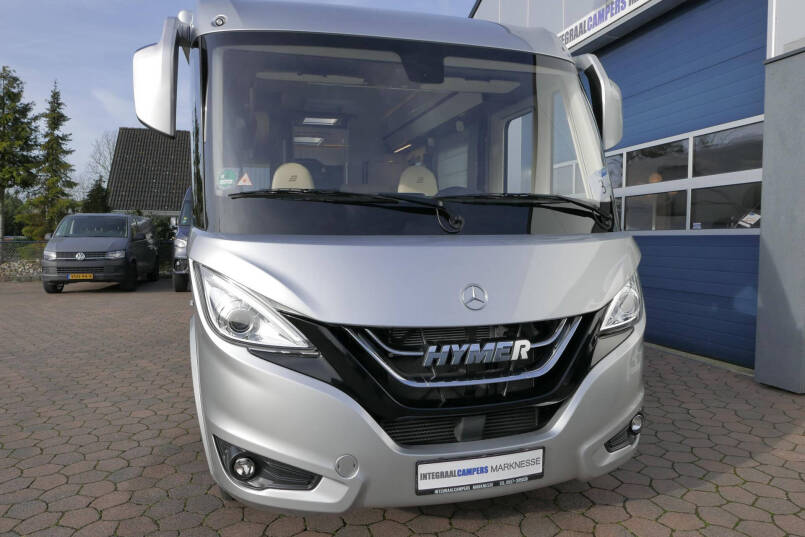 Hymer B ML-I 790 MasterLine | Bovenkastjes | Queensbed | Levelsysteem | Lithium | 9