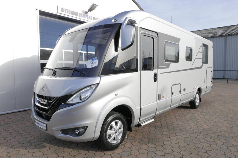 Hymer B ML-I 790 MasterLine | Bovenkastjes | Queensbed | Levelsysteem | Lithium | 12