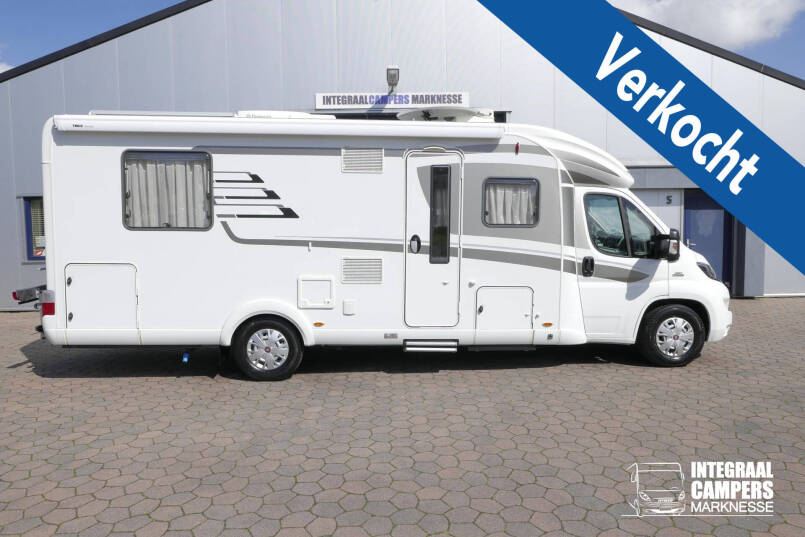 Hymer T 708 SL | 3.0 Automaat | Queensbed | Vlakke vloer | Airco 0