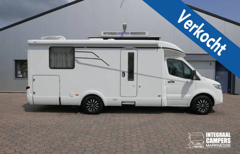 Hymer Tramp S 695 | Mercedes | Automaat | Levelsysteem | Queensbed