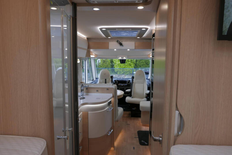 Hymer BML-I 780 MasterLine | Luchtvering | Lithium | Airco | Enkele bedden 63