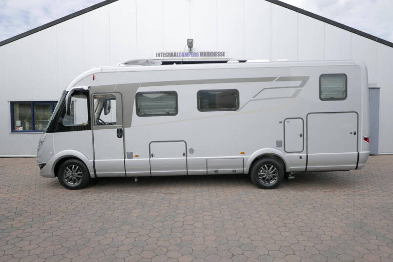 Hymer B-SL 704 Supremline | 180 pk | Automaat | Levelsysteem | Enkele bedden | Hefbed | 2