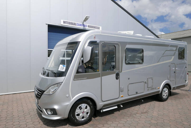 Hymer  Exsis-I 588 Crystal Zilver | Automaat | Bovenkastjes | Vol Optie 12