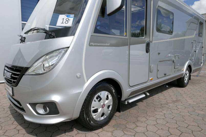 Hymer Exsis-I 588 Crystal Zilver Hymer  Exsis-I 588 Crystal Zilver | Automaat | Bovenkastjes | Vol Optie 9