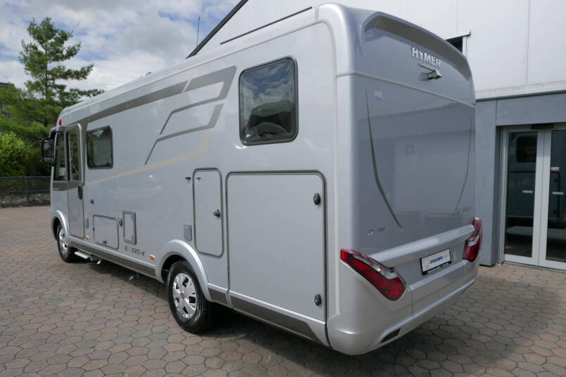 Hymer Exsis-I 588 Crystal Zilver Hymer  Exsis-I 588 Crystal Zilver | Automaat | Bovenkastjes | Vol Optie 5