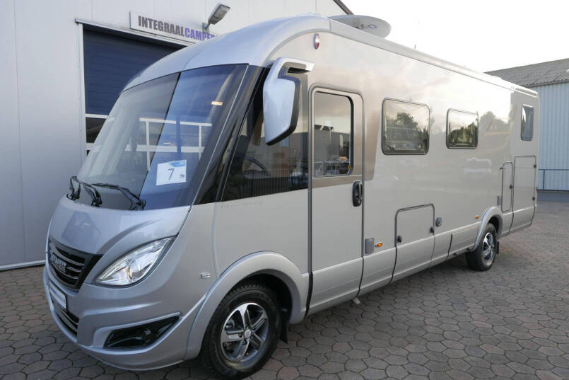 Hymer B-SL 704 SupremeLine | 180 pk | Automaat | Levelsysteem | Enkele bedden | Hefbed | 12