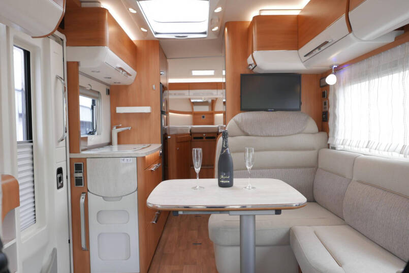 Hymer B 588 DL DynamicLine | Automaat | Enkele bedden | AL-KO 4500 chassis | 31