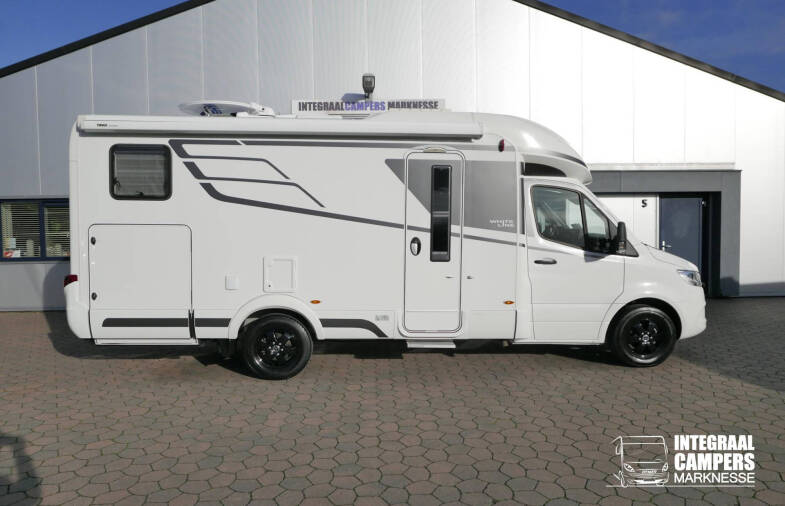 Hymer BMC-T 600 WhiteLine | Levelsysteem | 200 Ah Lithium | Zonnepaneel | Hefbed/Enkele bedden