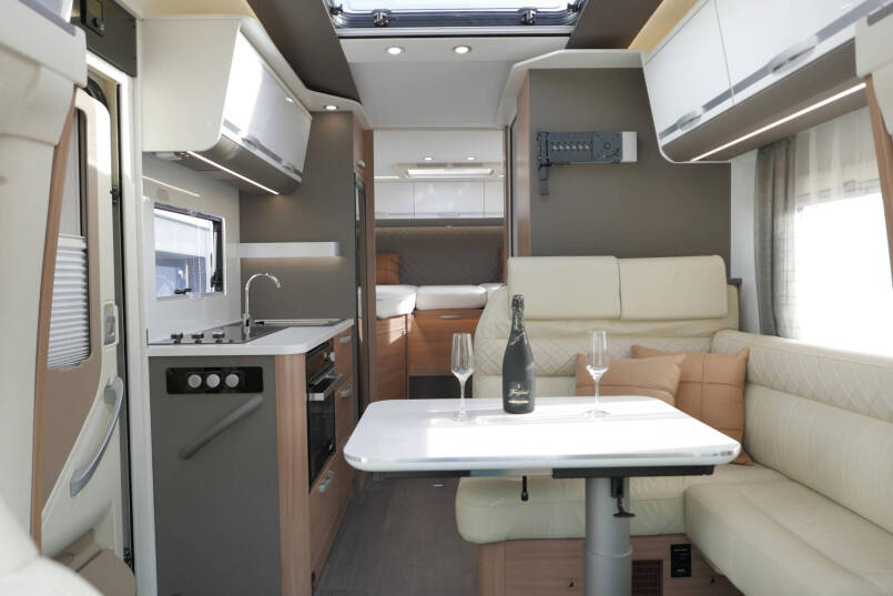 Adria Coral plus 600 SL | Enkele bedden | Lithium | Zonnepaneel | Fietsendrager 27