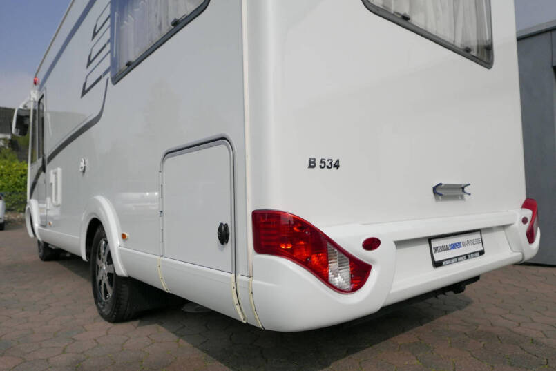 Hymer B 534 | DuoMobile | Rondzit | Luchtvering | Automaat | Levelsysteem 9