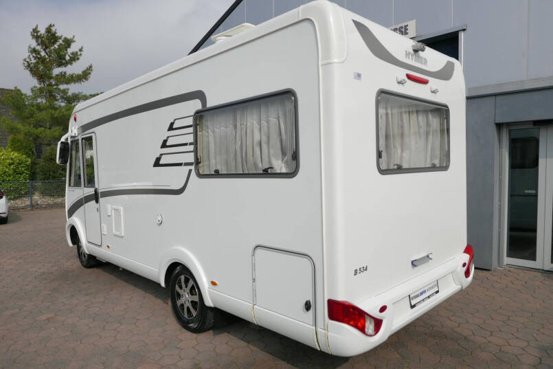 Hymer B 534 | DuoMobile | Rondzit | Luchtvering | Automaat | Levelsysteem 5