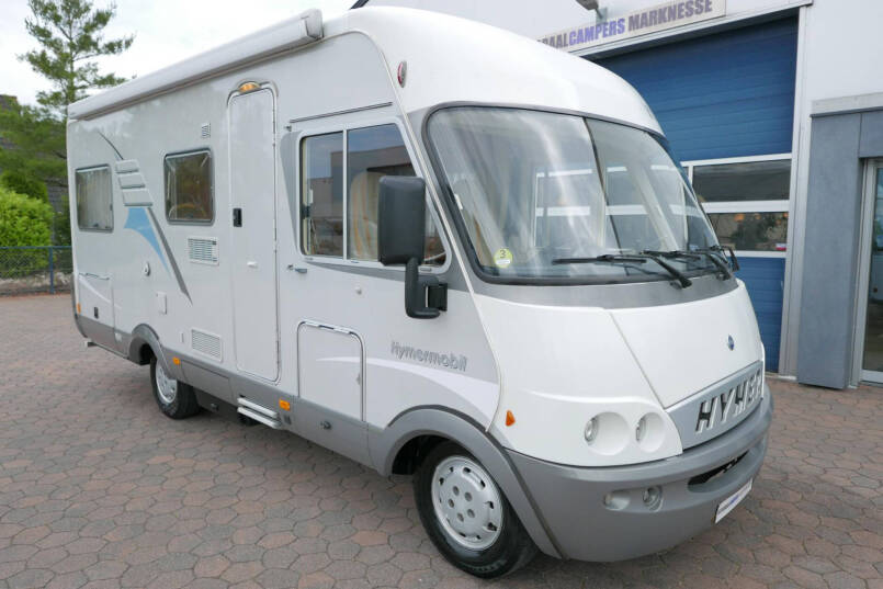 Hymer B 514 | Laag vast bed | Hefbed | Dubbele bodem 4
